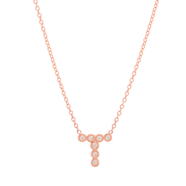 DSJ's Signature Meaningful Birthstone & Initial Necklace