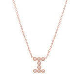 DSJ's Signature Meaningful Birthstone & Initial Necklace - Dana Seng Jewelry Collection