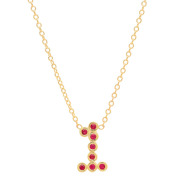 DSJ's Signature Meaningful Number & Birthstone Necklace