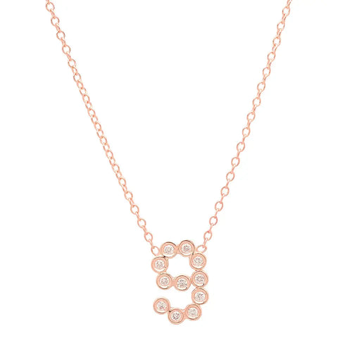 DSJ's Signature Meaningful Number & Birthstone Necklace