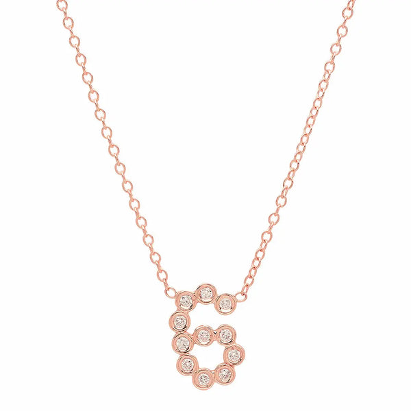 DSJ's Signature Meaningful Number & Birthstone Necklace