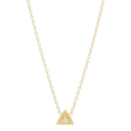DSJ's Signature Meaningful Birthstone & Initial Necklace