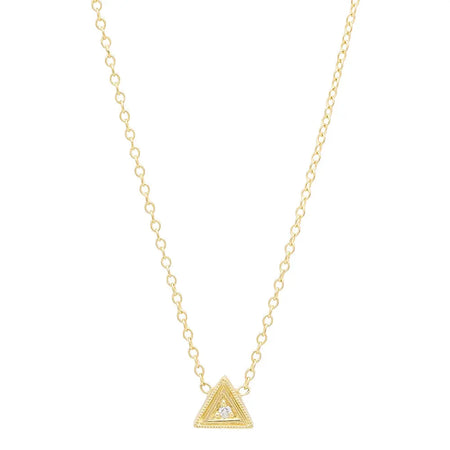 Mysterious Diamond Bar Necklace