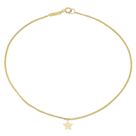 Mini Heart Gold Anklet