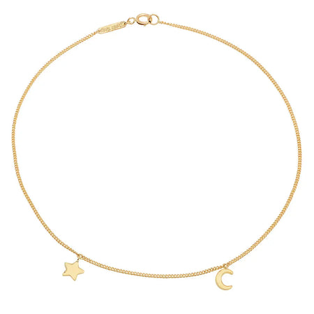 Mini Heart Gold Anklet