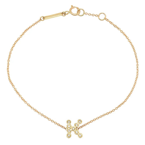 DSJ's Signature Meaningful Birthstone & Initial Bracelet - Dana Seng Jewelry Collection