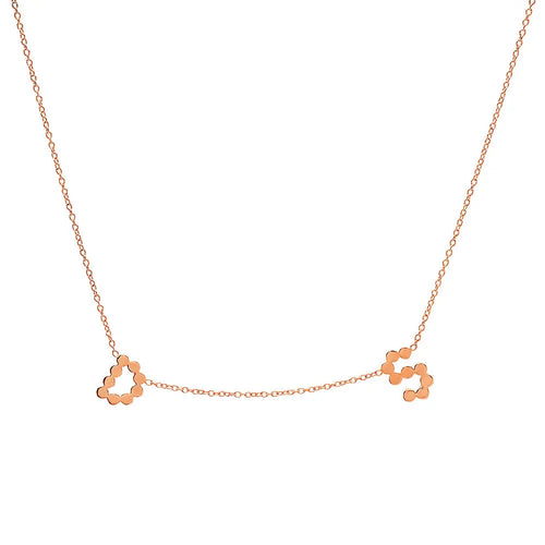 DSJ's Signature Meaningful Multi Gold Initial Necklace - Dana Seng Jewelry Collection
