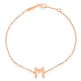 DSJ's Signature Meaningful Gold Initial Bracelet - Dana Seng Jewelry Collection