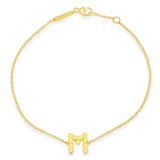 DSJ's Signature Meaningful Gold Initial Bracelet - Dana Seng Jewelry Collection