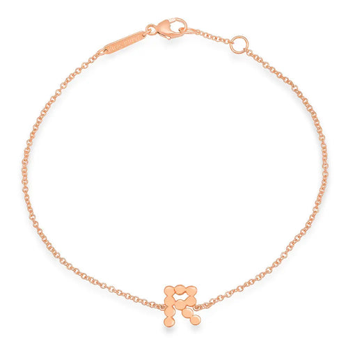 DSJ's Signature Meaningful Gold Initial Bracelet - Dana Seng Jewelry Collection