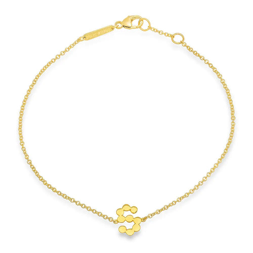 DSJ's Signature Meaningful Gold Initial Bracelet - Dana Seng Jewelry Collection