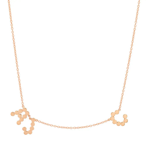 (Double Name/Number) DSJ's Signature Meaningful Multi Gold Initial Necklace - Dana Seng Jewelry Collection