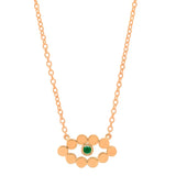 Evil Eye Birthstone Necklace - Dana Seng Jewelry Collection