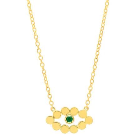 "3 Precious Birthstones" Necklace