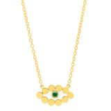 Evil Eye Birthstone Necklace - Dana Seng Jewelry Collection