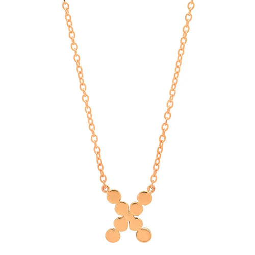 DSJ's Signature Meaningful Gold Initial Necklace - Dana Seng Jewelry Collection