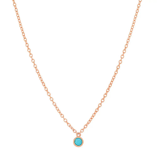 Single Precious Birthstone Necklace - Dana Seng Jewelry Collection