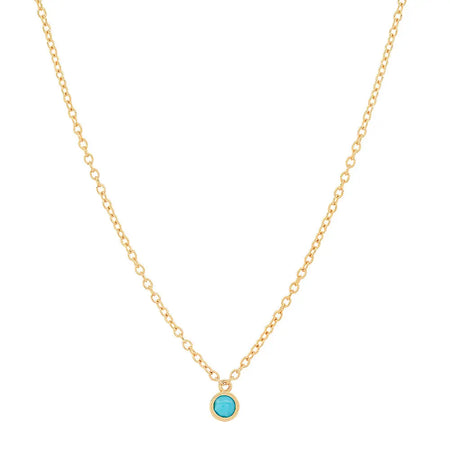 "3 Precious Birthstones" Necklace