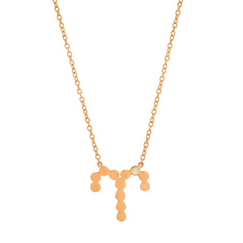 Dana Seng Signature Aries Zodiac With Precious Birthstone Necklace - Dana Seng Jewelry Collection