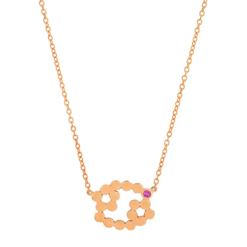 Dana Seng Signature Cancer Zodiac With Precious Birthstone Necklace - Dana Seng Jewelry Collection