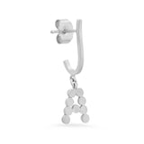 DSJ's Signature Meaningful Gold Initial Dangle Earring - Dana Seng Jewelry Collection