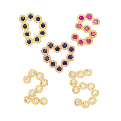 "Add-On" Precious New Initial With Birthstones To An Existing Dana Seng Necklace - Dana Seng Jewelry Collection