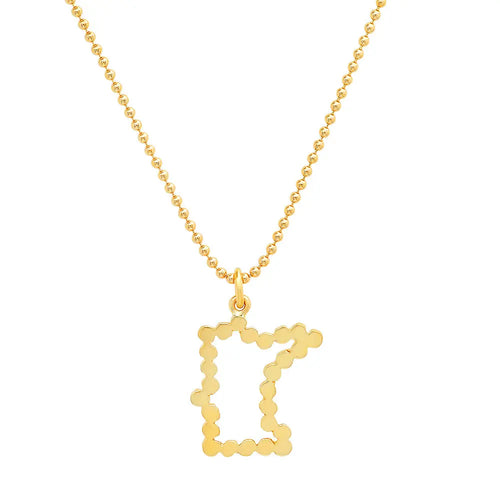 "My Minnesota Home State" Necklace - Dana Seng Jewelry Collection