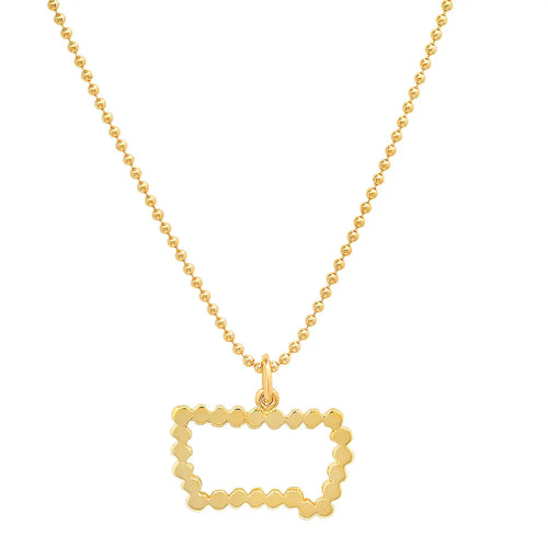 "My Iowa Home State" Necklace - Dana Seng Jewelry Collection