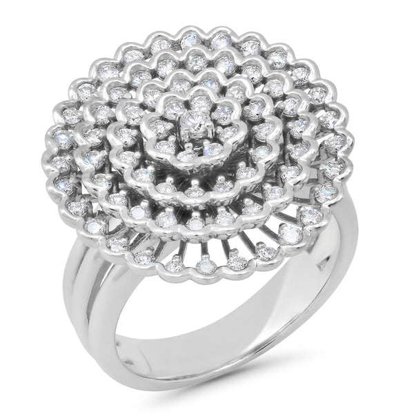 Blossom Floral Diamond Ring