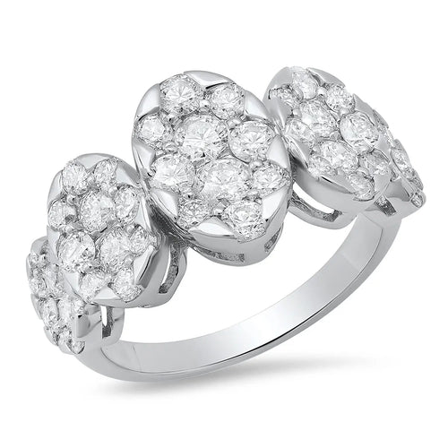 Ovals Diamond Ring