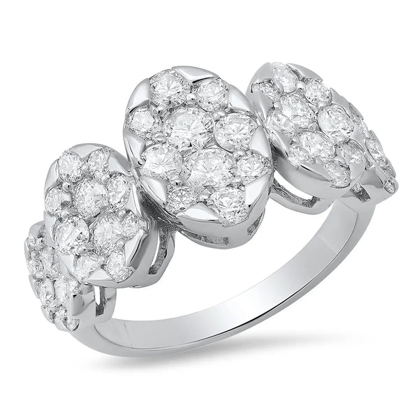 Ovals Diamond Ring - Dana Seng Jewelry Collection
