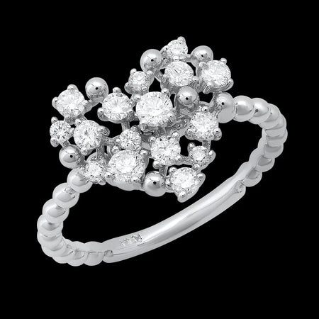 Refined Diamond Ring