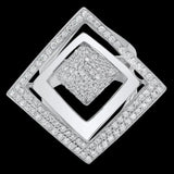 Abstract Sculpture Diamond Ring - Dana Seng Jewelry Collection