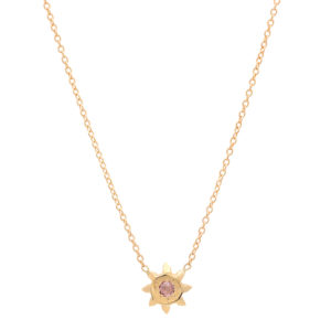 Tropical Star Fruit Diamond Necklace