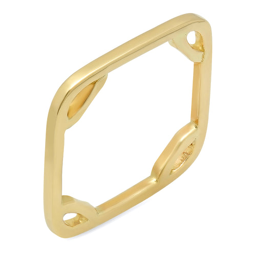 Cozy Square Gold Ring