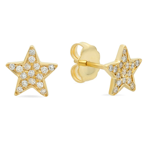 The Lucky Star Diamond Stud Earrings