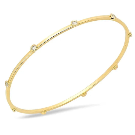 Blazing Fire Diamond Bangle