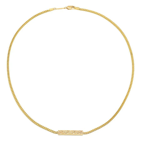 The Modest & Forever After Dangling Diamond Choker Necklace