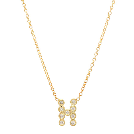 (7 Initials) DSJ's Signature Meaningful Multi Birthstone/Initial Necklace