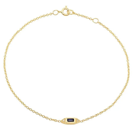 Square Shaped Gold Bracelet