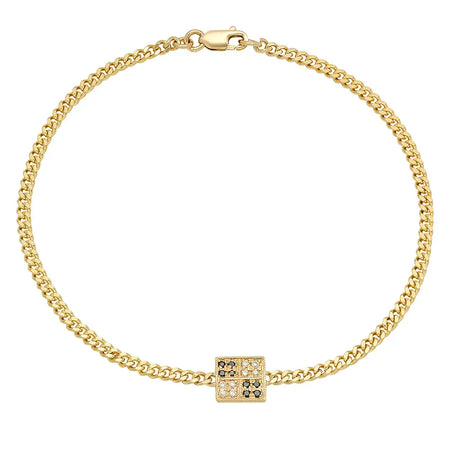 Rectangular Diamonds Bracelet