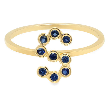 Safety Pin Diamond Ring