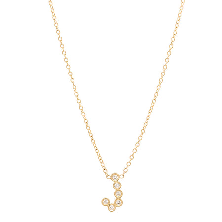 (4 Initials) DSJ's Signature Meaningful Multi Birthstone & Initial Necklace