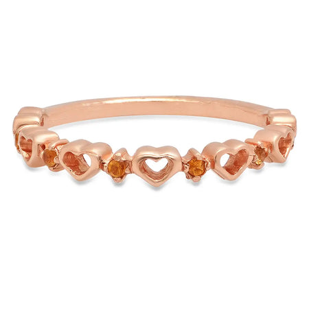 Dainty Square Twisted Gold Ring