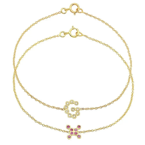DS-175EWB, eternity bracelet, gold diamond bracelet, rose gold bangle bracelet