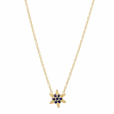 DSJ's Signature Meaningful Birthstone & Initial Necklace