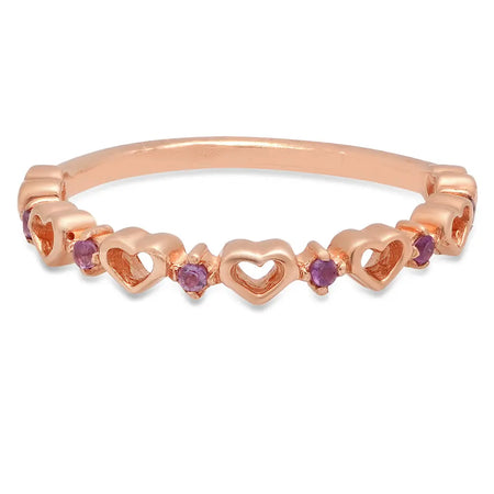 Dainty Square Twisted Gold Ring