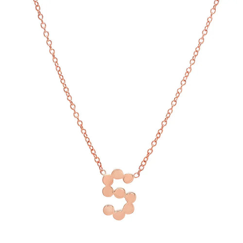 DSJ's Signature Meaningful Gold Initial Necklace - Dana Seng Jewelry Collection