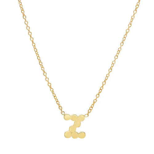 DSJ's Signature Meaningful Gold Initial Necklace - Dana Seng Jewelry Collection