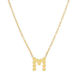 DSJ's Signature Meaningful Gold Initial Necklace - Dana Seng Jewelry Collection